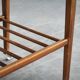 1960s Danish Modern Teak Serving Cart on Wheels