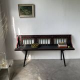 Moldavian bench 1968 polychrome