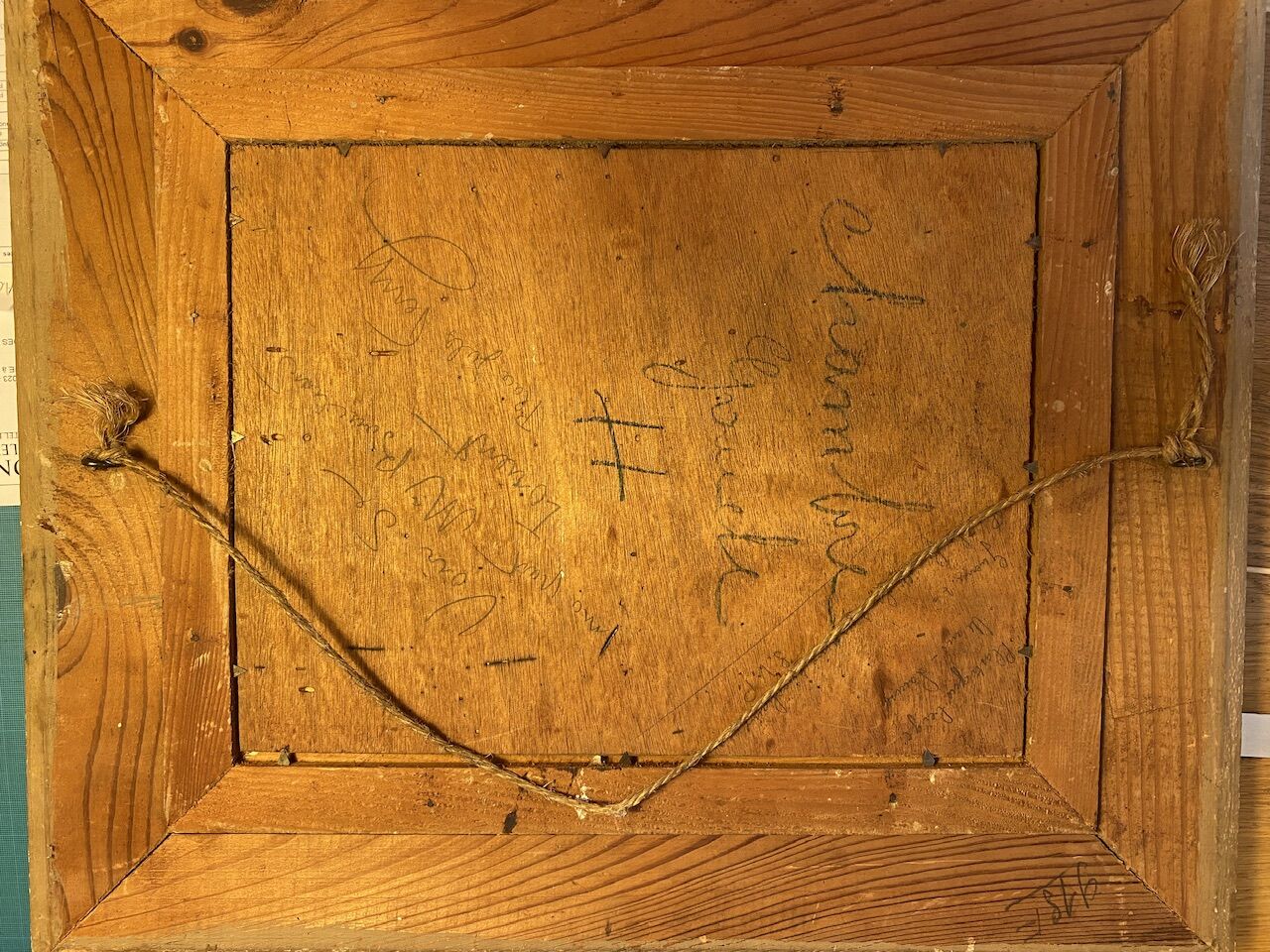 Painting Still Life with Watermelon Mid XX Century