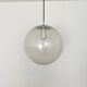 Large bubble glass pendant lamp by Peill and Putzler