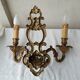 Bronze wall light