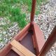 Console en bois style louis XVI