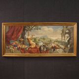 Tableau signé nature morte huile sur toile