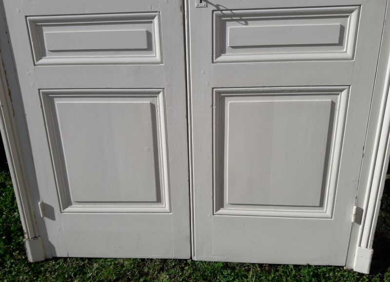 Boiserie haussmannienne placard 4 portes 3,12x1,43m XIX°