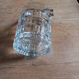 1 whiskey decanter + 1 vintage ice bucket