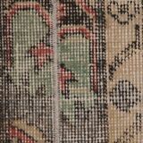 Vintage Turkish Oushak Rug Handwoven 52x712 cm