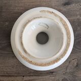 Antique compote dish in porcelain from Fuisseaux Baudour