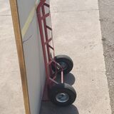 135x 137 cm Vintage framed wall tapestry gobelin horses