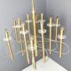 Sculptural chandelier by Gaetano Sciolari, 1970.