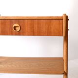 Vintage Scandinavian Nightstand with Angled Legs