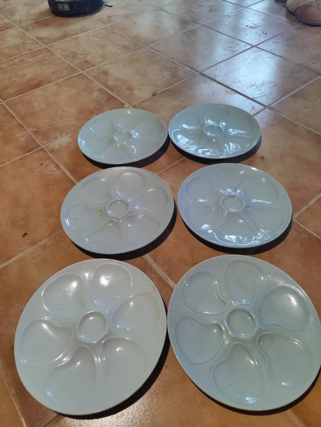 Plate of oysters Longwy