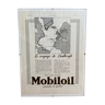 Mobiloil advertising poster February 17, 1934