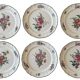 6 large antique earthenware dinner plates from Villeroy & Boch