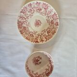 Porcelain De Sarreguemines, Lunch in De Fismes De Décor