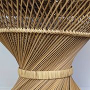 Diabolo rattan coffee table
