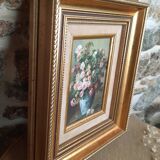 Flower bouquet painting