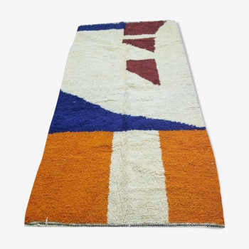 Tapis berbère coloré 254 x 146 cm
