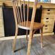 Series of 6 mismatched bistro chairs Baumann and Mahieu