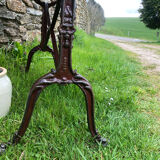 Table bistro merisier