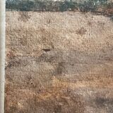 Old 19th century watercolor signed and dated