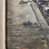 Oil on panel signed and dated 1948
