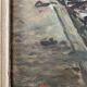 Oil on panel signed and dated 1948