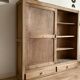Sideboard/trade furniture with sliding doors