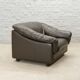 Comfortable Leolux Seal Brown Leather Lounge Chairs The Netherlands 1970s
