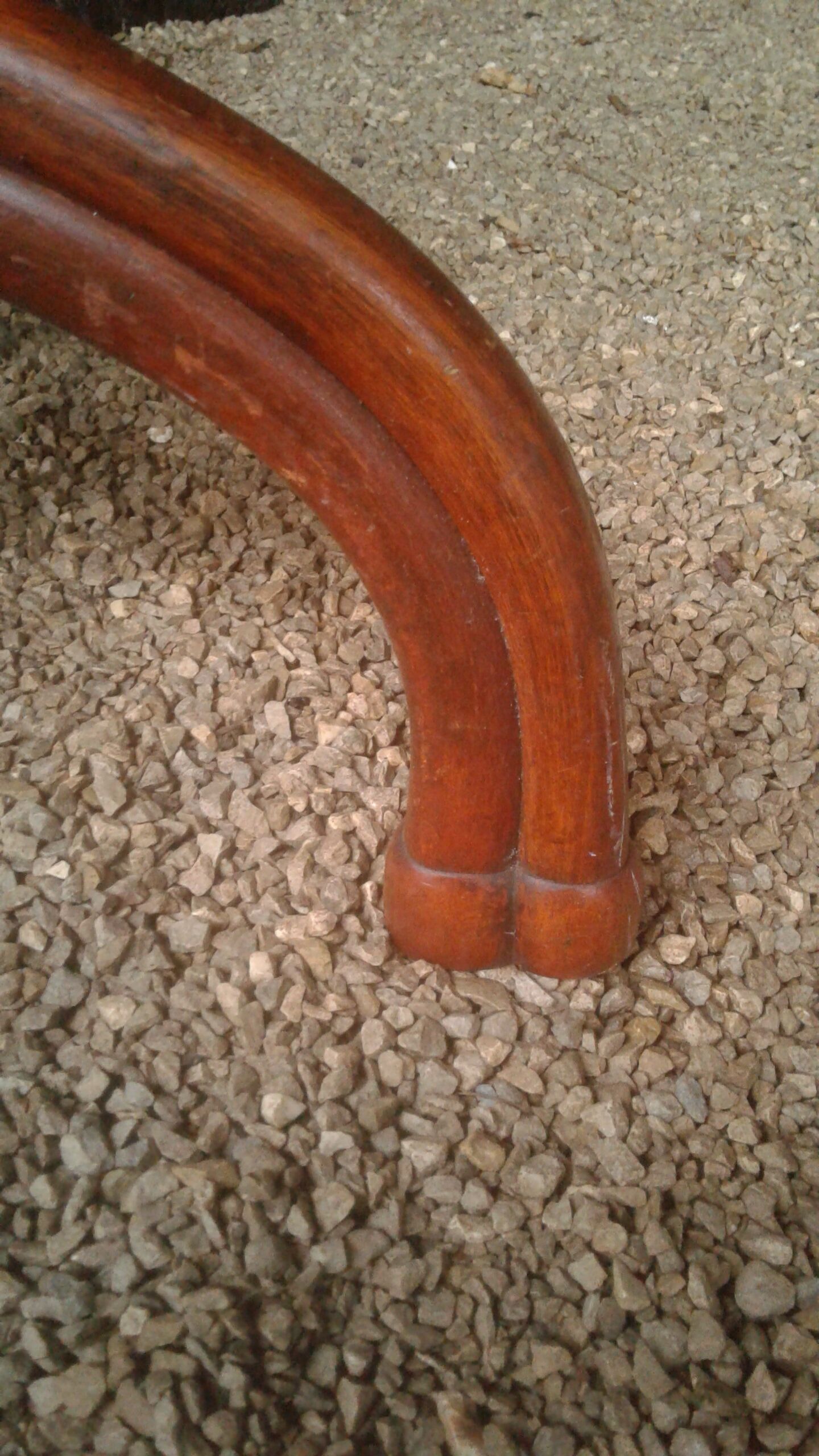 Thonet parrot coat holder, signed