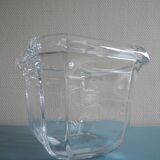 Antique vase cache pot vintage crystal decorative french crystal flower pot