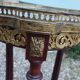 Antique Louis XVI style side table with marble top