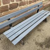 Banc de jardin parc vintage french garden bench type le banc idéal 1960