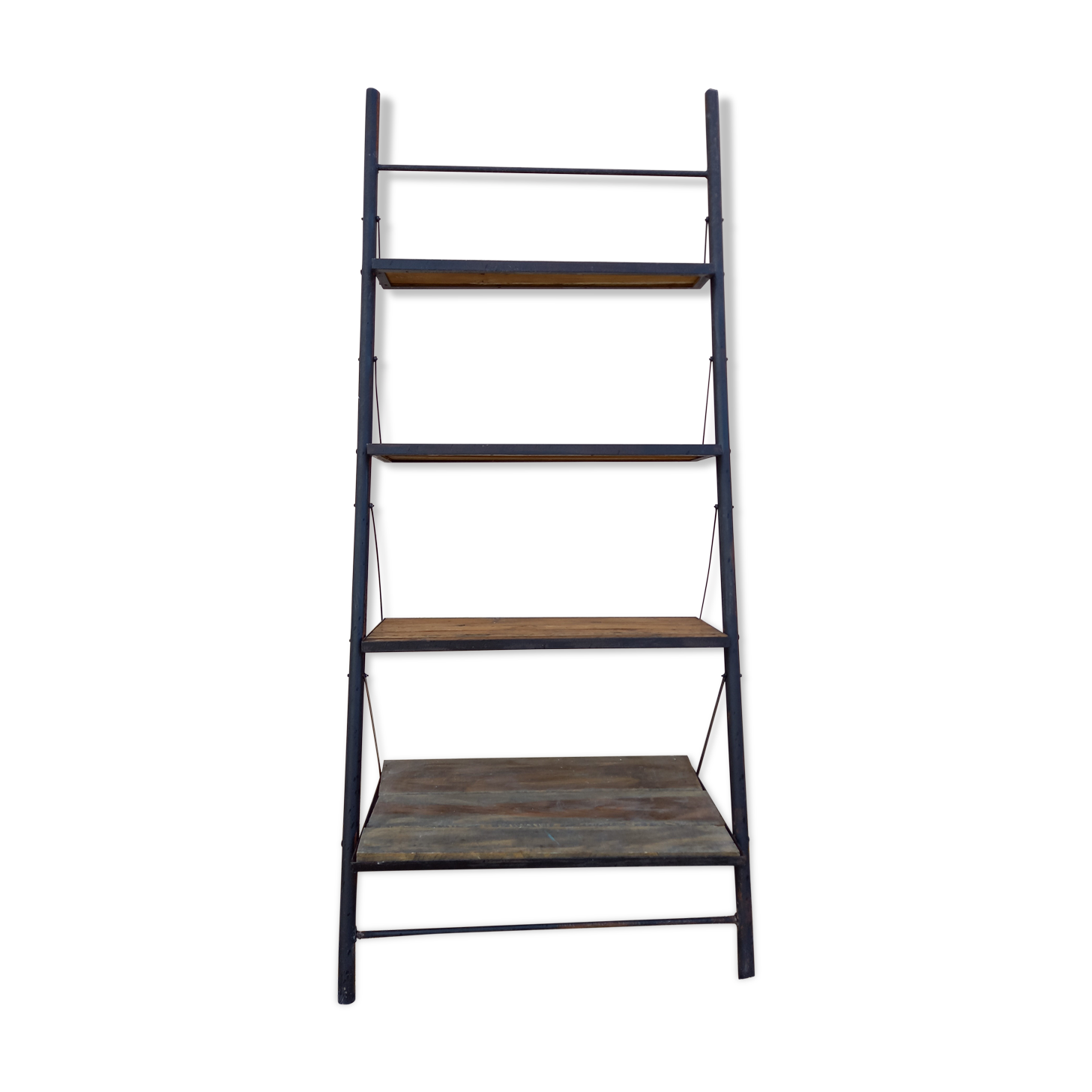 Iron and wood shelf