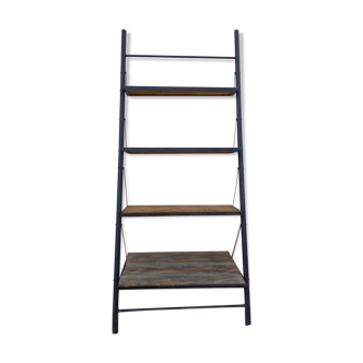 Iron and wood shelf