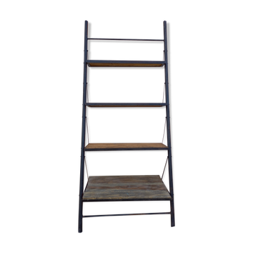 Iron and wood shelf
