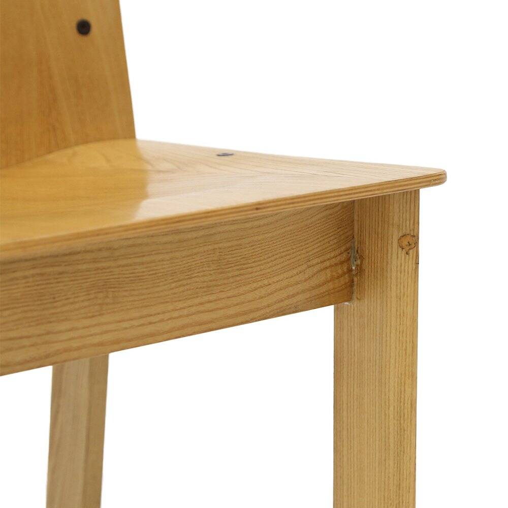 Wooden chair by Luca Meda for Longoni, 1970s