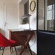 Bureau scandinave pieds compas