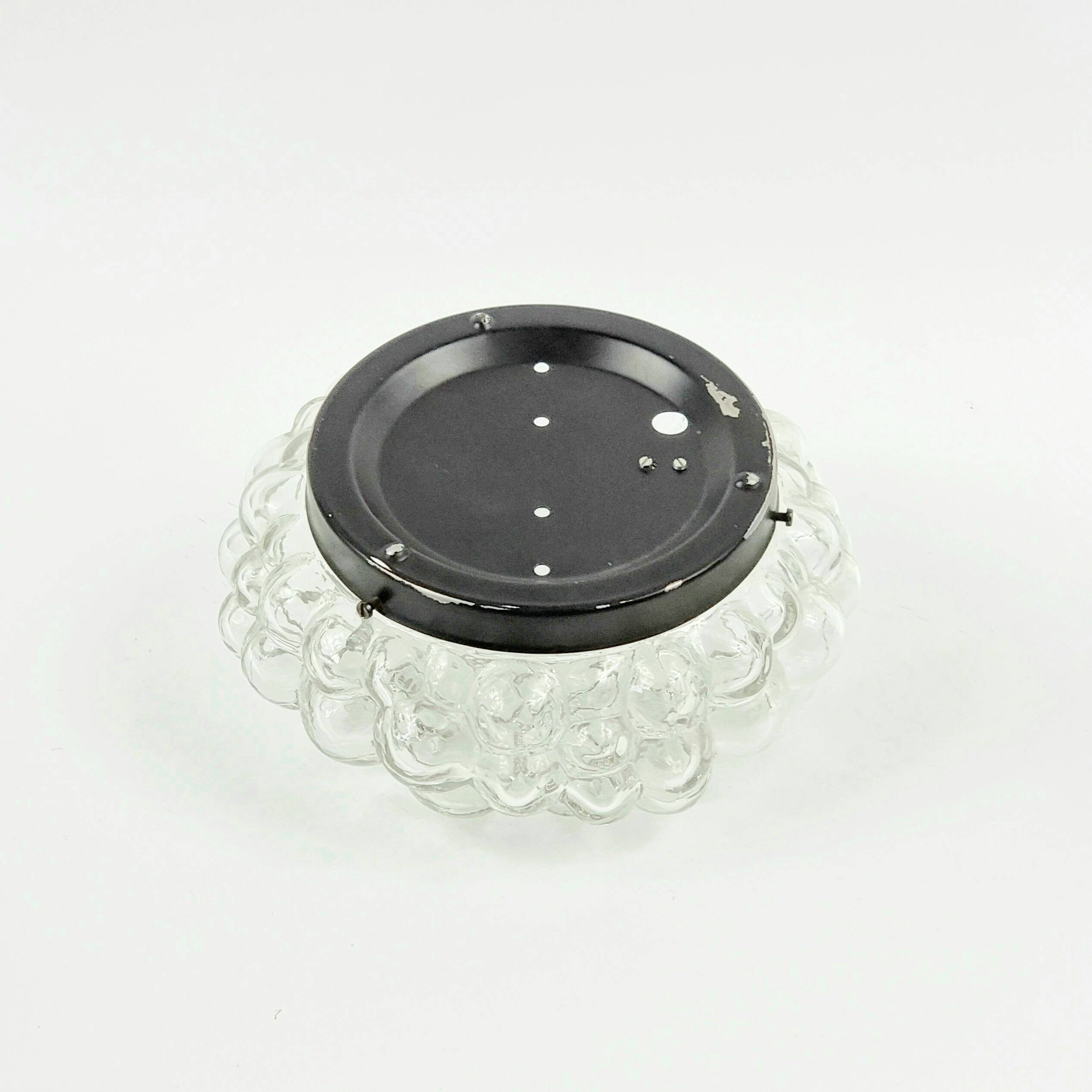 Space Age Bubble Glass Ceiling Light - Helena Tynell for Limburg, 1960s/70s