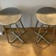 Lot de 2 tabourets hauts marque Habitat