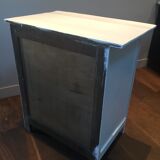 White Parisian buffet