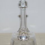Antique Cut Crystal Carafe Sterling Madeira 1973