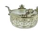Bonbonnière, Art Nouveau, laiton argenté, Allemagne, début du 20e siècle