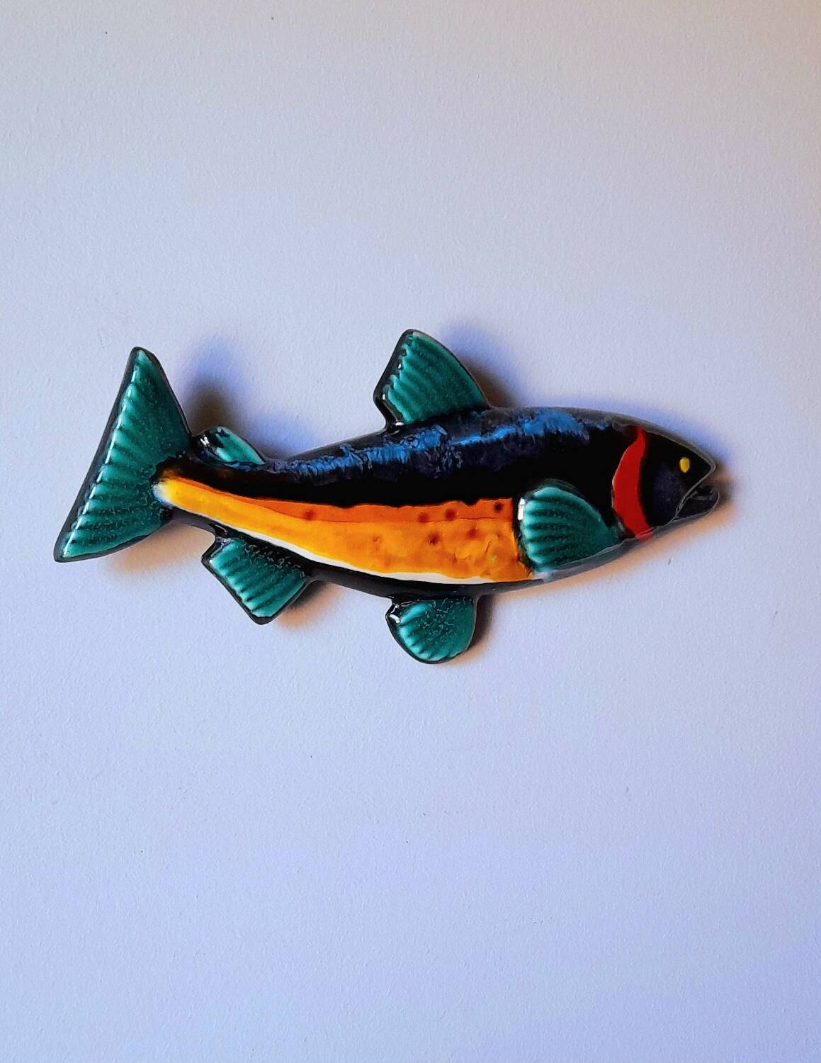 Ceramic fish and crab 1960