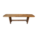 Banc large en bois massif