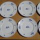 Dessert service, 13 pieces in Limoges porcelain, Bernardaud