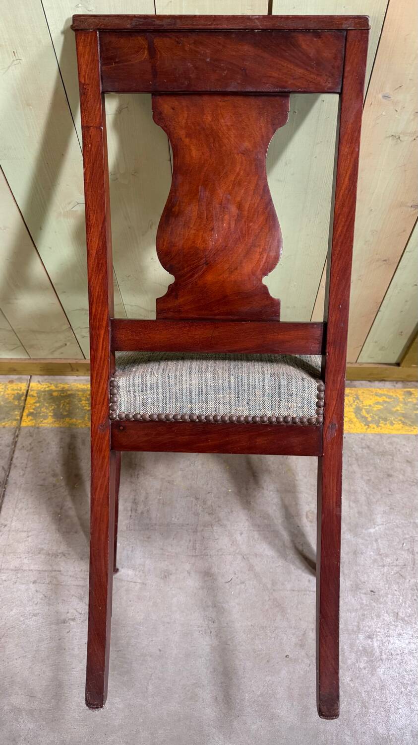 Pair of mahogany chairs circa 1900