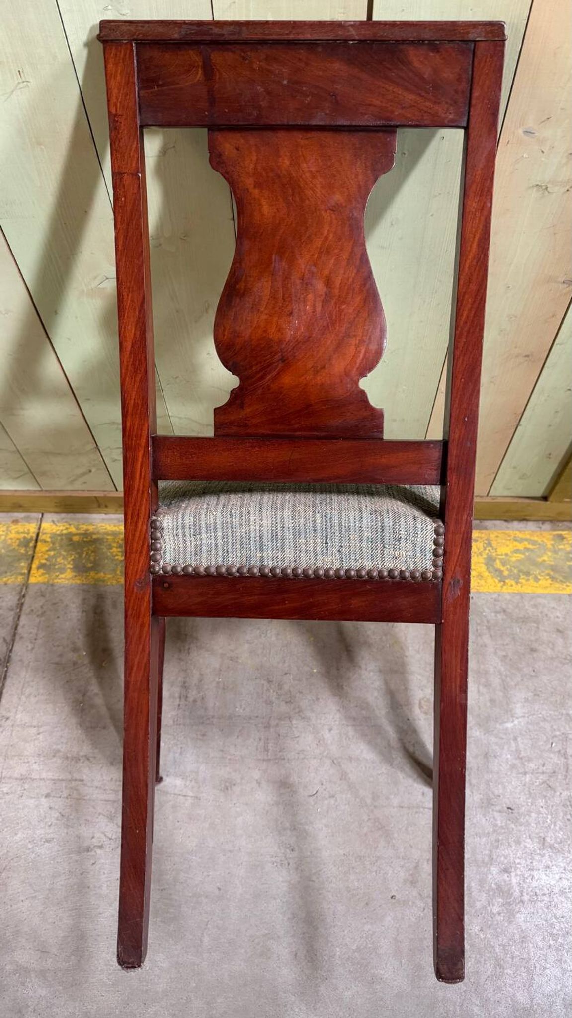 Pair of mahogany chairs circa 1900