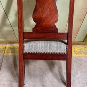 Pair of mahogany chairs circa 1900