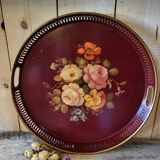 Old painted sheet metal top