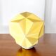 Lampe à encastrer en opaline origami de style Art Déco